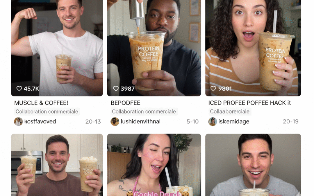 Tendance du proffee sur Tik Tok